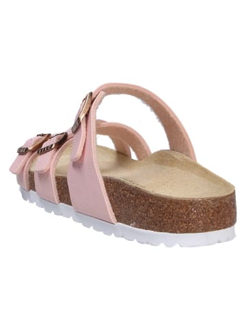 Birkenstock Tieffußbett Pantolette in rosa/pink