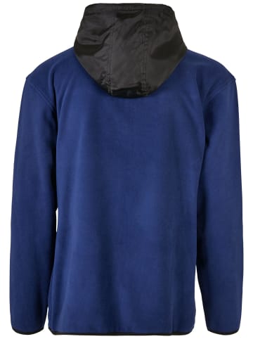 Urban Classics Urban Classics Herren Hooded Micro Fleece Jacket in spaceblue