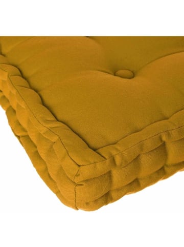 Atmosphera Créateur d'intérieur Bodensitzkissen in Gelb, (B) 40 x (H) 8 x (L) 40 cm