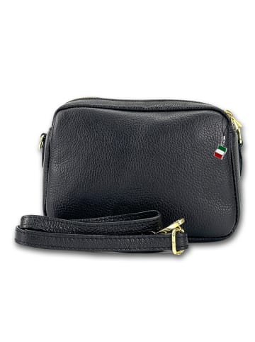Florence Leder Umhängetasche Florence Tasche schwarz ca. 22cm