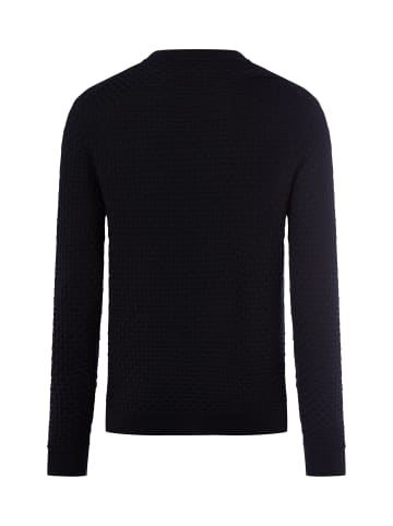 Finshley & Harding Strickpullover in marine - 0001