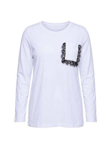 Shirt in schneeweiß
