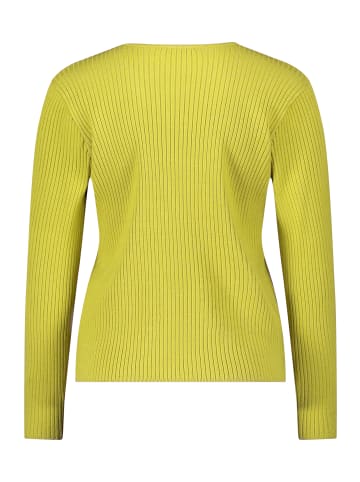 Betty Barclay Feinstrickpullover mit Rippenstruktur in Citronelle