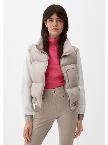 s.Oliver Indoor-Jacke langarm in Braun-creme