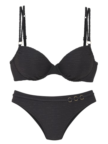 LASCANA Bügel-Bikini in schwarz