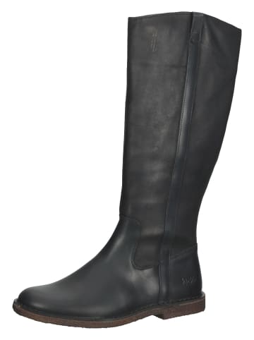 Kickers Stiefel in Schwarz Kombi