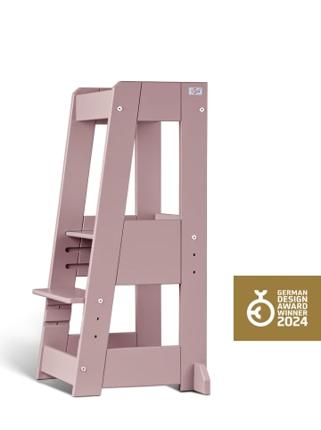 tiSsi tiSsi® Entdeckerturm / Lernturm FELIX mitwachsend oriental rose 