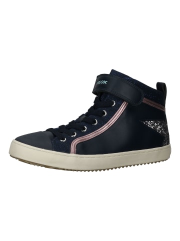 Geox Sneaker in Blau/Silber