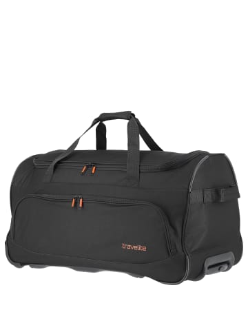 travelite Basics Fresh - 2-Rollenreisetasche 71 cm in schwarz