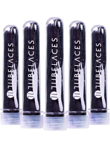 TubeLaces Schnürsenkel in Schwarz
