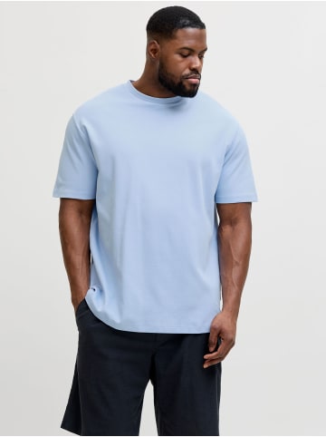 JACK & JONES PLUS T-shirt in Chambray Blue
