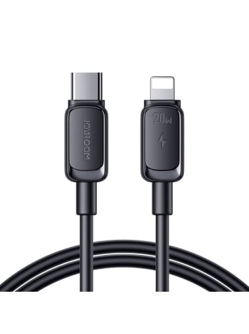 COFI 1453 20W Kabel - kompatibel mit iPhone Multi-Color Series A14 USB-C in Schwarz