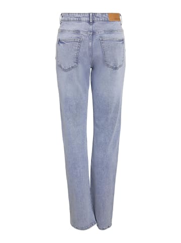 Noisy may Straight Fit Jeans in Light Blue Denim
