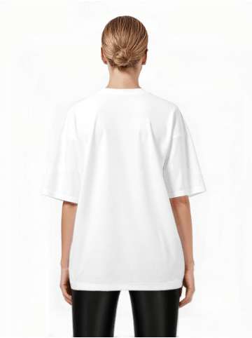 trueprodigy Oversize-Shirt Jamie F in Weiß