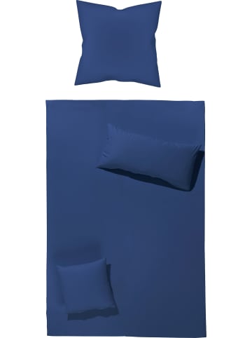 Erwin Müller Renforcé Bettwäsche Würzburg in dunkelblau