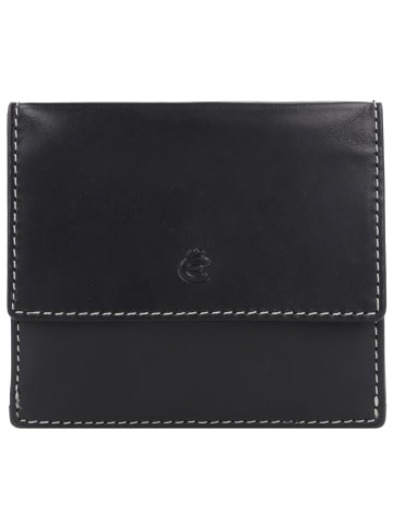 Esquire Dallas Geldbörse RFID Schutz Leder 10.5 cm schwarz
