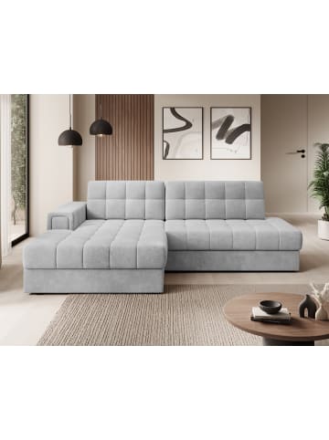 MF Design Blazer Recamiere Links in Hellgrau -  (L) 150 x (B) 240 x (H) 82 cm