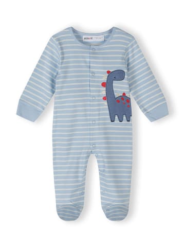 Minoti 3-er Pack Strampler 28BABYPACK25 in hellblau