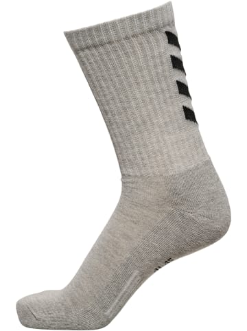 Hummel Hummel 3-Pack Socken Fundamental Multisport Erwachsene Schnelltrocknend in GREY MELANGE