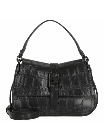 Furla Flow Mini - Schultertasche 17 cm (black) in schwarz