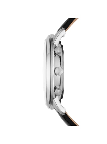 Fossil Armbanduhr Neutra Chronograph Leather in schwarz