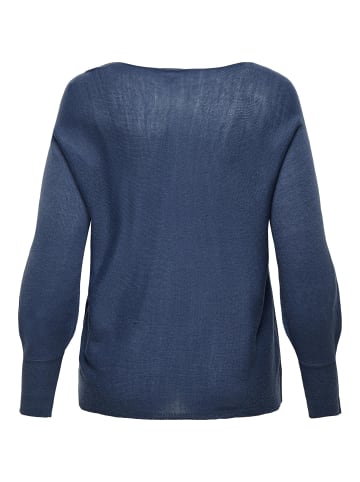 ONLY Carmakoma Strickpullover in Vintage Indigo