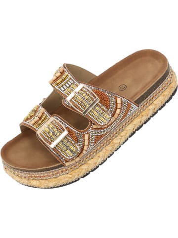 palado Plateau-Pantoletten in CAMEL