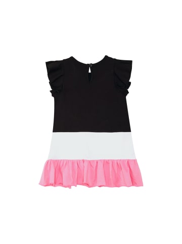 Denokids Kleid Cat Ruffled Dress in schwarz