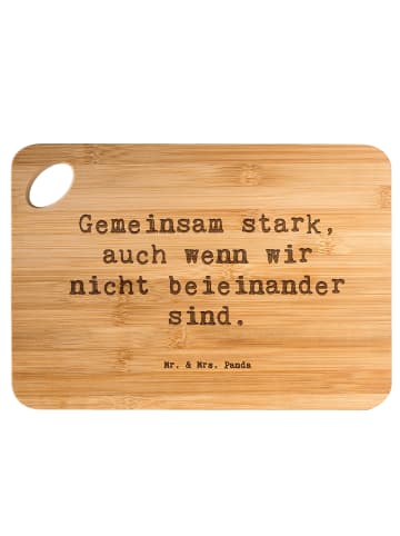 Mr. & Mrs. Panda Holzbrettchen Spruch Trennung von den Eltern mi... in Braun