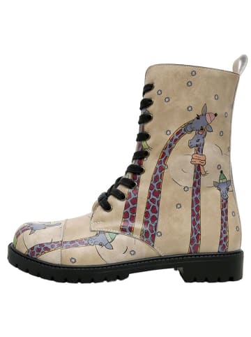 Dogo Zipsy Boots - Sky-high Love 36 in Beige
