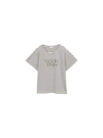 Tom Tailor T-Shirt in offwhite navy tee stripe
