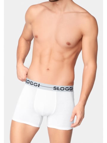 Sloggi Long Short / Pant Go in Weiß
