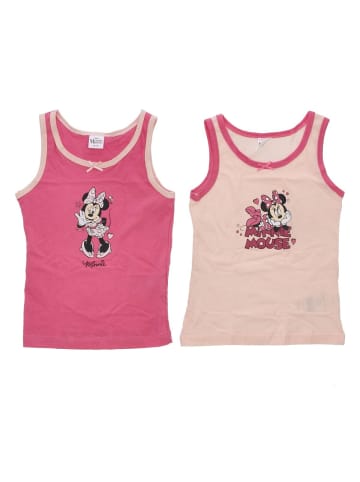Disney Minnie Mouse Unterhemden Kinder – 2er-Pack 98/104