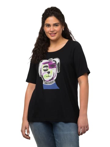 Ulla Popken Shirt in schwarz