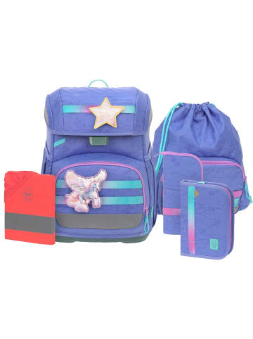 Lässig Ranzenset 6-tlg. Light Unique Cloud lilac in lila