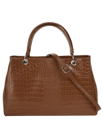 Cluty Handtasche in cognac