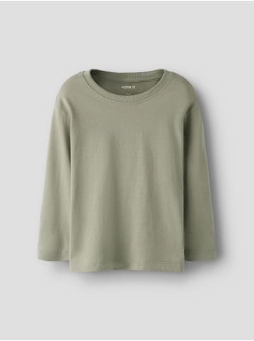 name it Langarmshirt NMMVOBBO LS NREG TOP in shadow