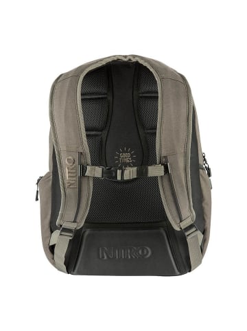 Nitro Hero - Laptoprucksack 17" 52 cm (dune) in waxed lizard