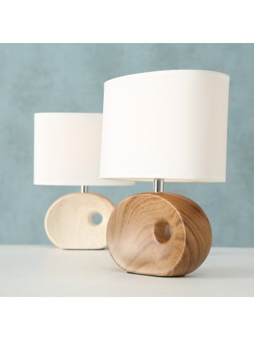 Boltze Tischlampe in weiß