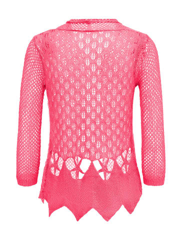 ISHA Damen Strickjacke in Pink