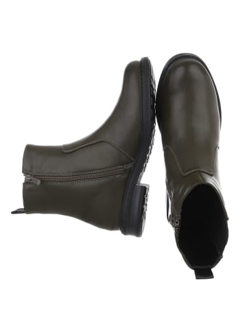 Ital-Design Stiefelette in Grün
