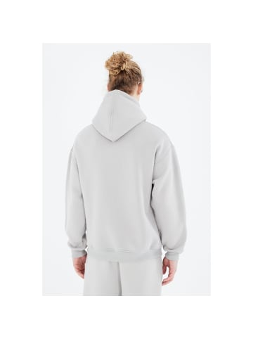 Megaman Oversize Fit Basic Hoodie in Grau