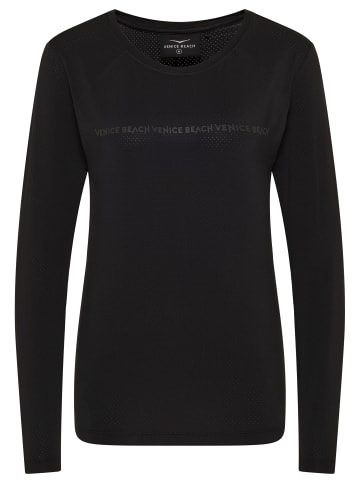 Venice Beach Longsleeve VB PITTIS in Schwarz