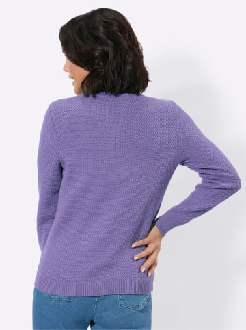 WITT WEIDEN Stehkragen-Pullover in lavendel
