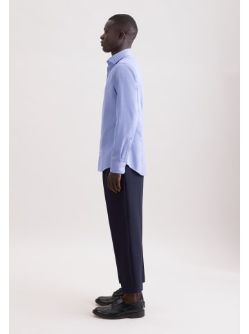 Seidensticker Business Hemd Slim in Mittelblau