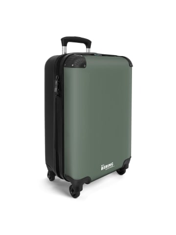 NoBoringSuitCases Suitcase, Handgepäck, Koffer, Reisekoffer Olivgrün