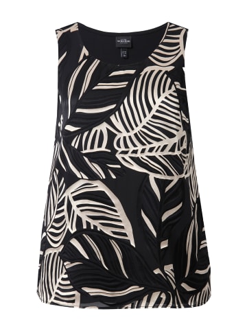 Ulla Popken Blusentop in schwarz