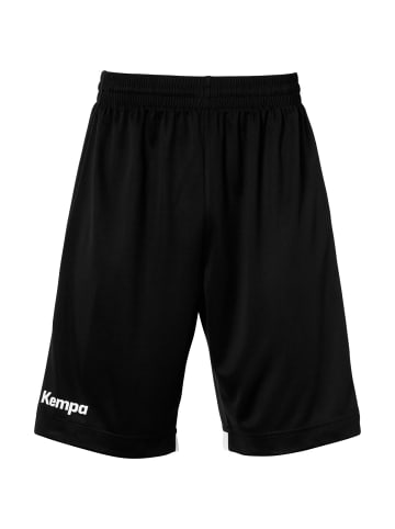 Kempa Shorts PLAYER LONG SHORTS in schwarz/weiß