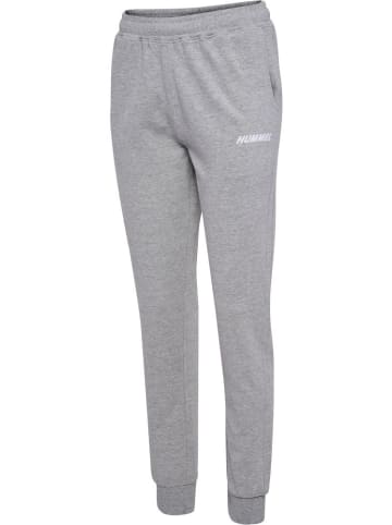 Hummel Sporthose "Hmlelemental Regular Pants Woman" in Grau