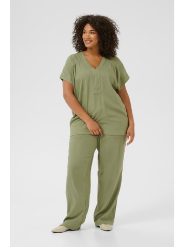 KAFFE curve Hose KCmille Loose fit in Oil Green